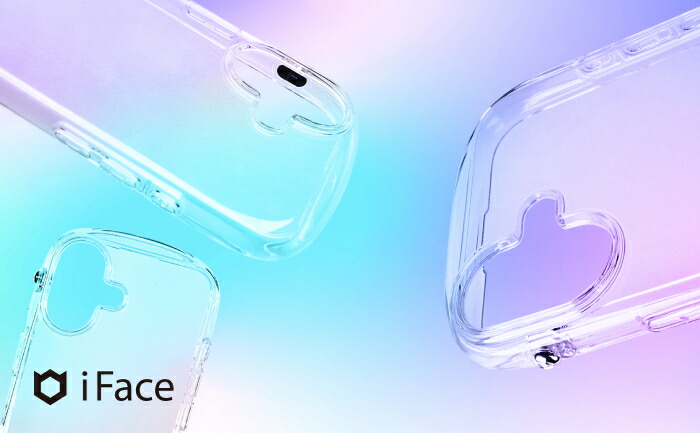 【新】[iPhone 16専用]iFace Look in Clearケース(クリア)