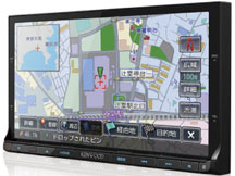 『本体 斜め』 彩速ナビ MDV-X701 の製品画像